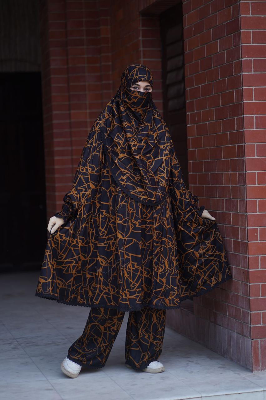 Short Khimar Set